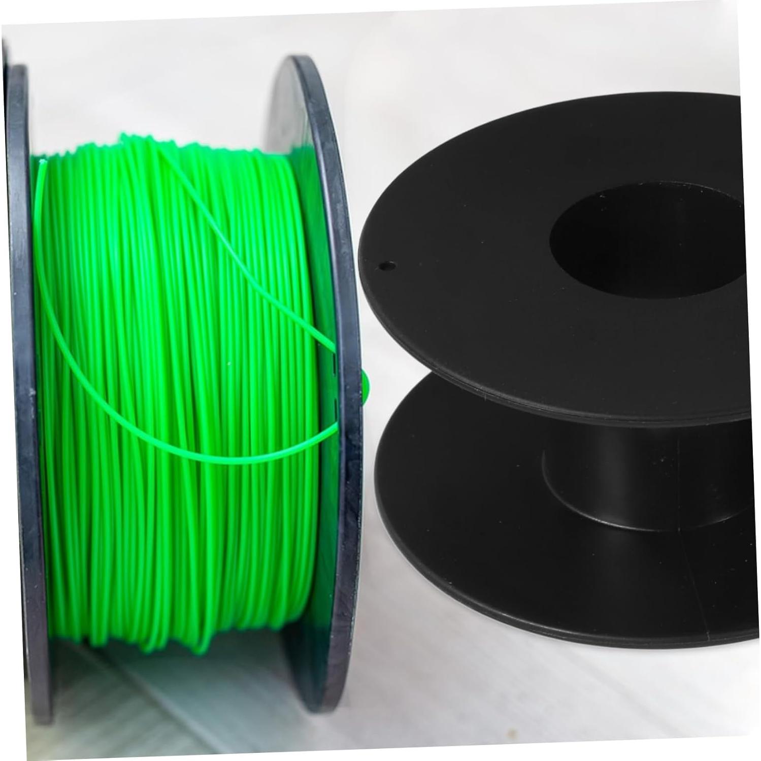 Organizador de Cables GLEAVI 4 Pcs Bobinas Plástico Negro