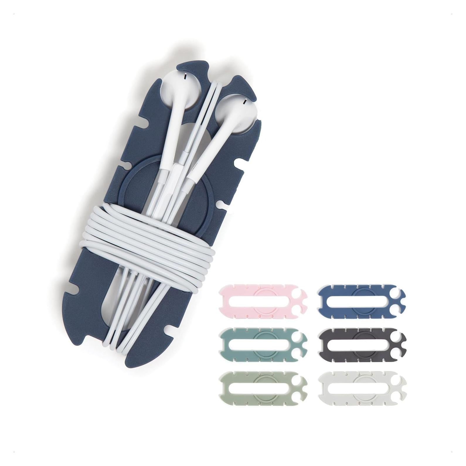 Set de 6 Organizadores de Cables U Brands para Auriculares