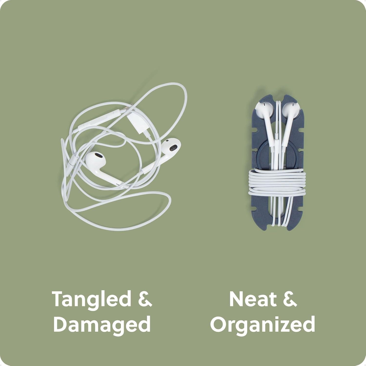 Set de 6 Organizadores de Cables U Brands para Auriculares