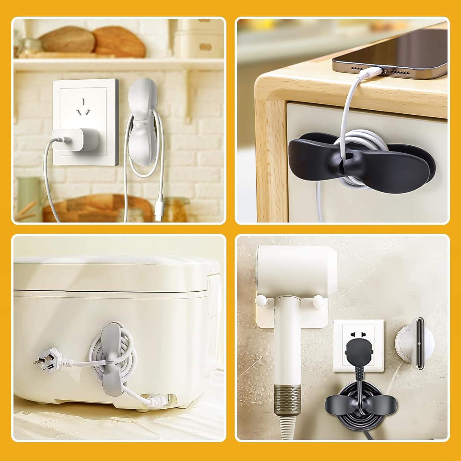 Organizador de Cables Akeva para Electrodomésticos de Cocina - 6 Piezas