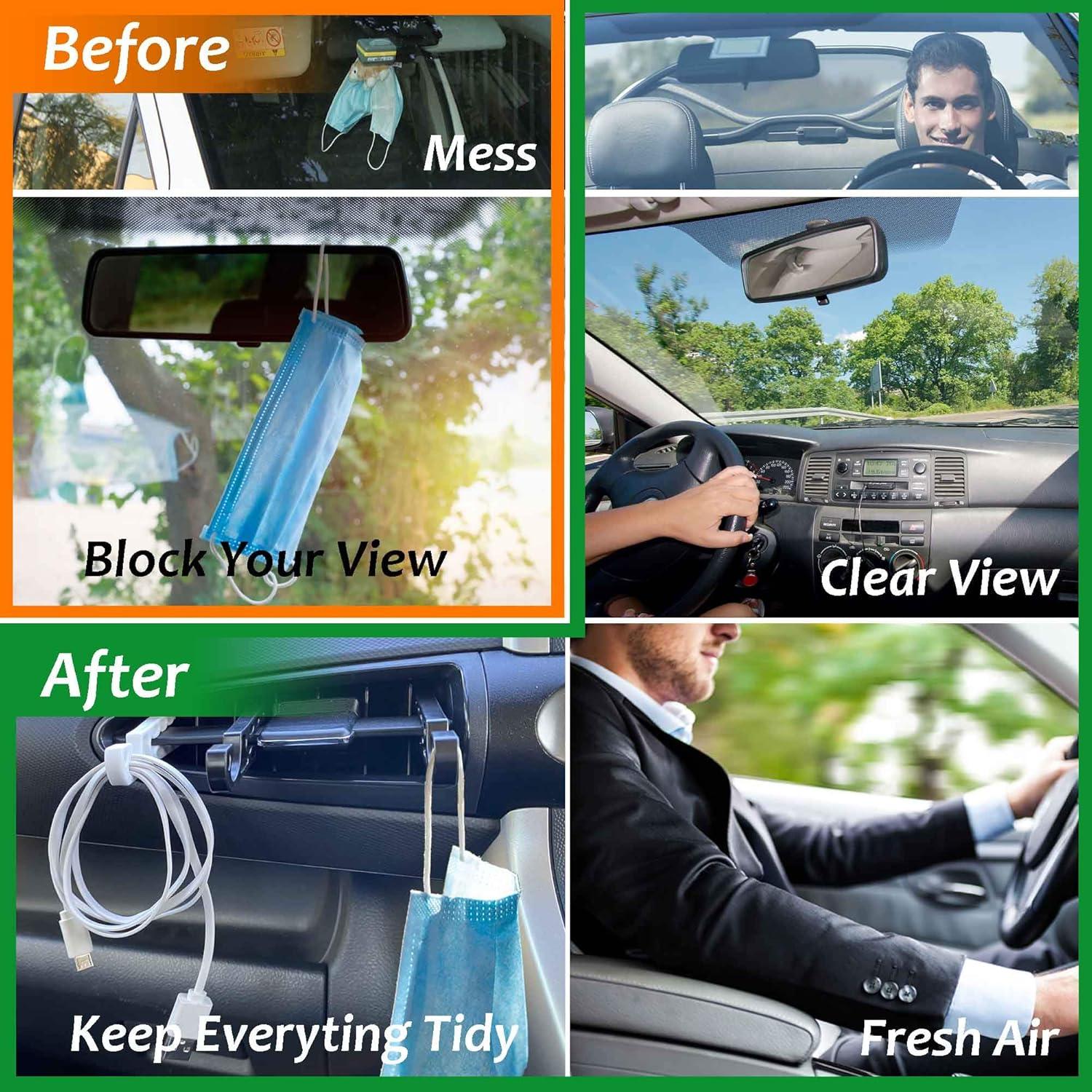 Soporte para Gafas y Organizador de Cables Randconcept - Negro y Blanco