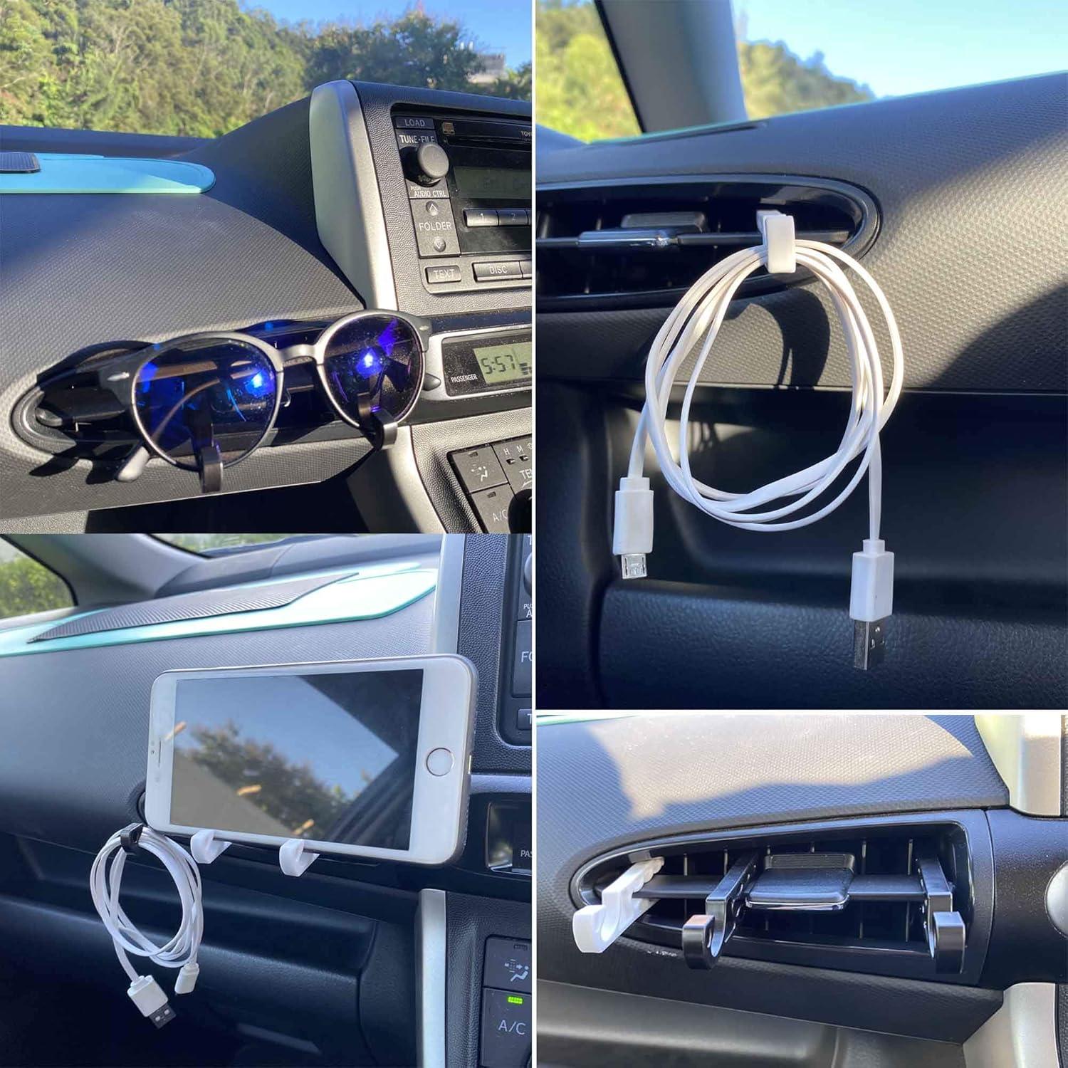 Soporte para Gafas y Organizador de Cables Randconcept - Negro y Blanco