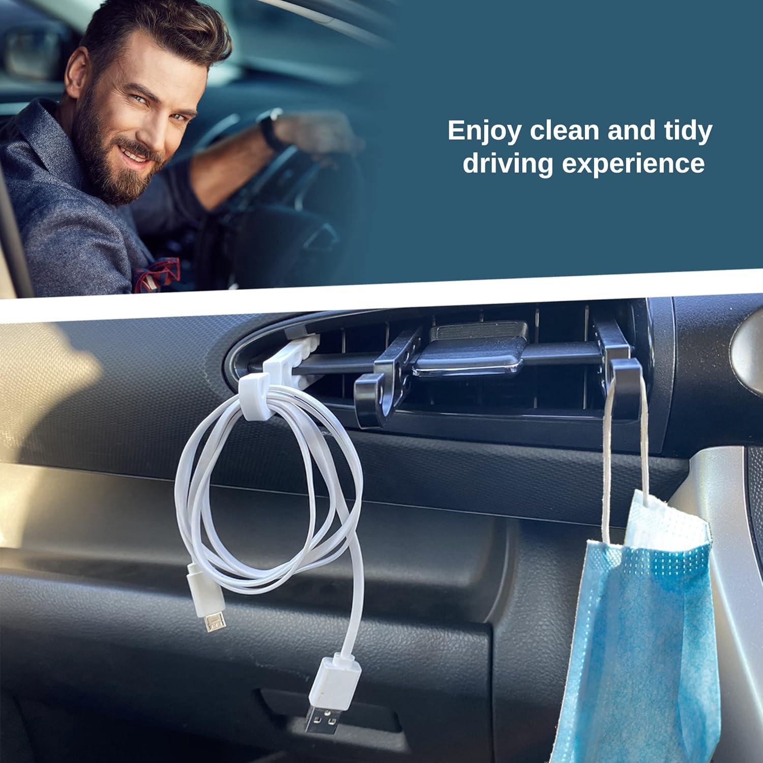 Soporte para Gafas y Organizador de Cables Randconcept - Negro y Blanco