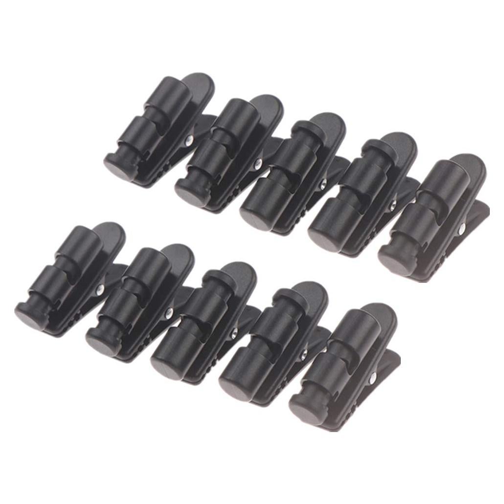 10 Abrazaderas de Cable de Auriculares Negro Jarrod I. Rodriguez