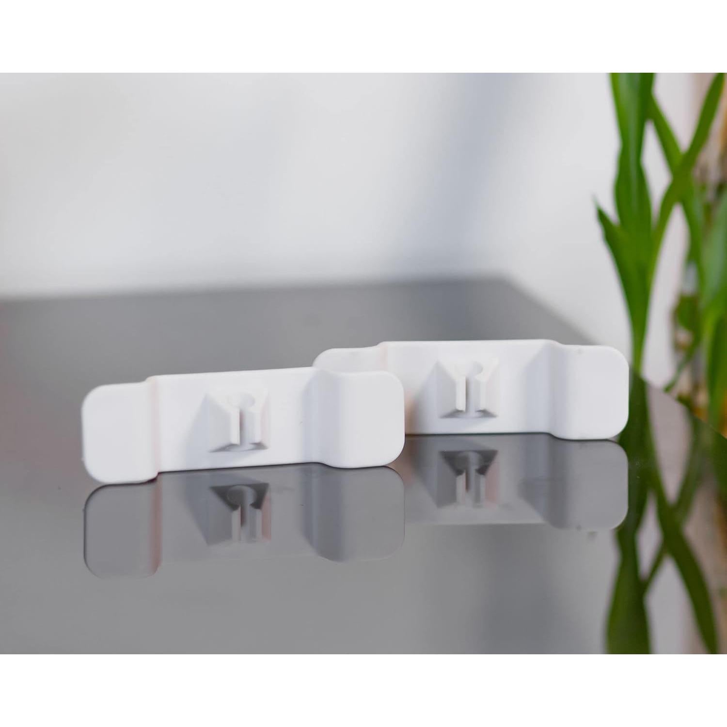 Cord Organizer for Kitchen Appliances - Upgraded Adhesive Cord Winder Wrapper Holder Cable Organizer for Small Home Appliances Cord Keeper on Stand Mixer,Blender,Coffee Maker,Pressure Cooker (Clear)