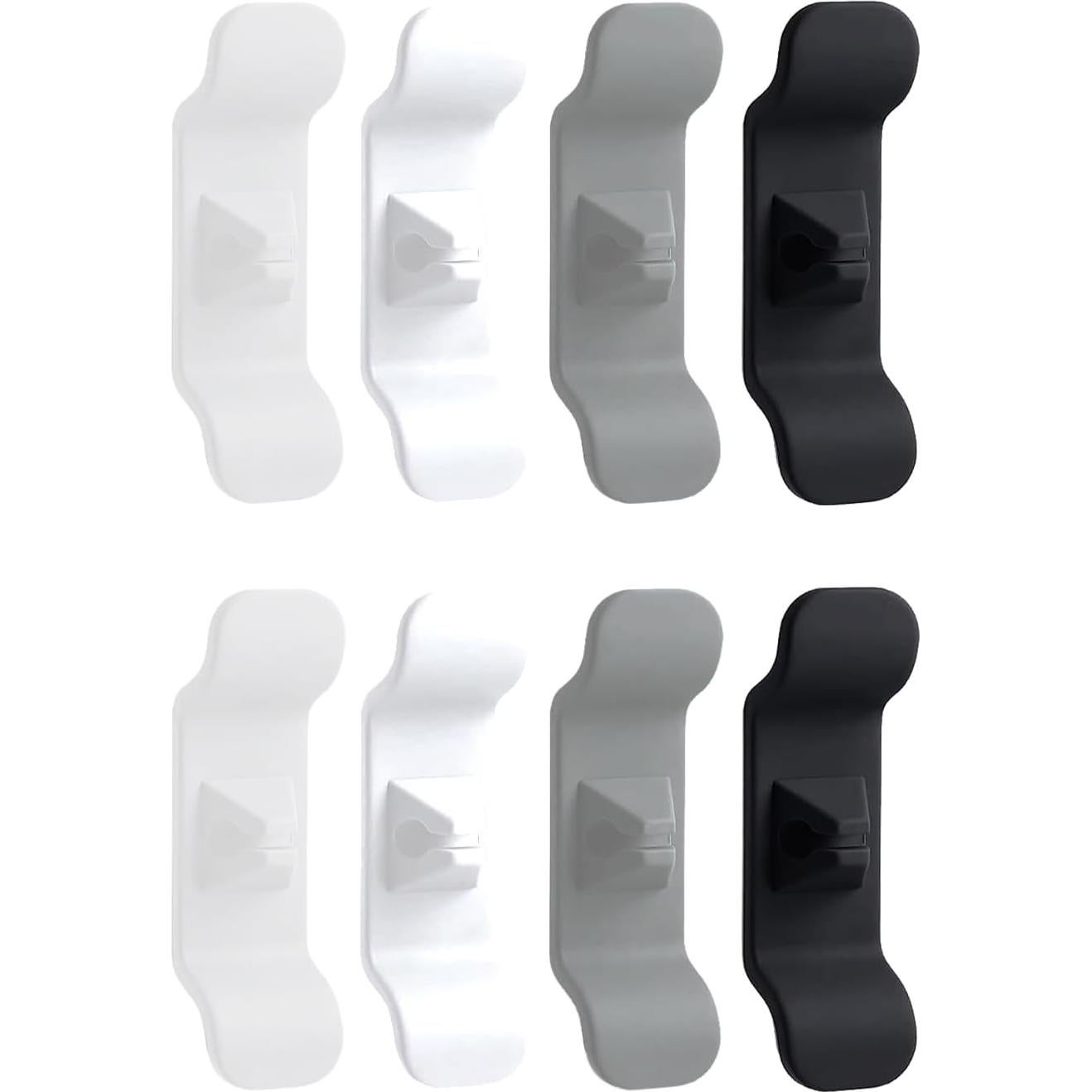 Cord Organizer for Kitchen Appliances - Upgraded Adhesive Cord Winder Wrapper Holder Cable Organizer for Small Home Appliances Cord Keeper on Stand Mixer,Blender,Coffee Maker,Pressure Cooker (Clear)