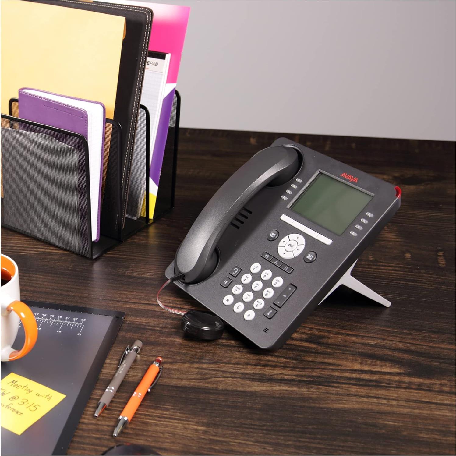 Gestor de Cables Retráctil Softalk Negro 2.44m para Oficina