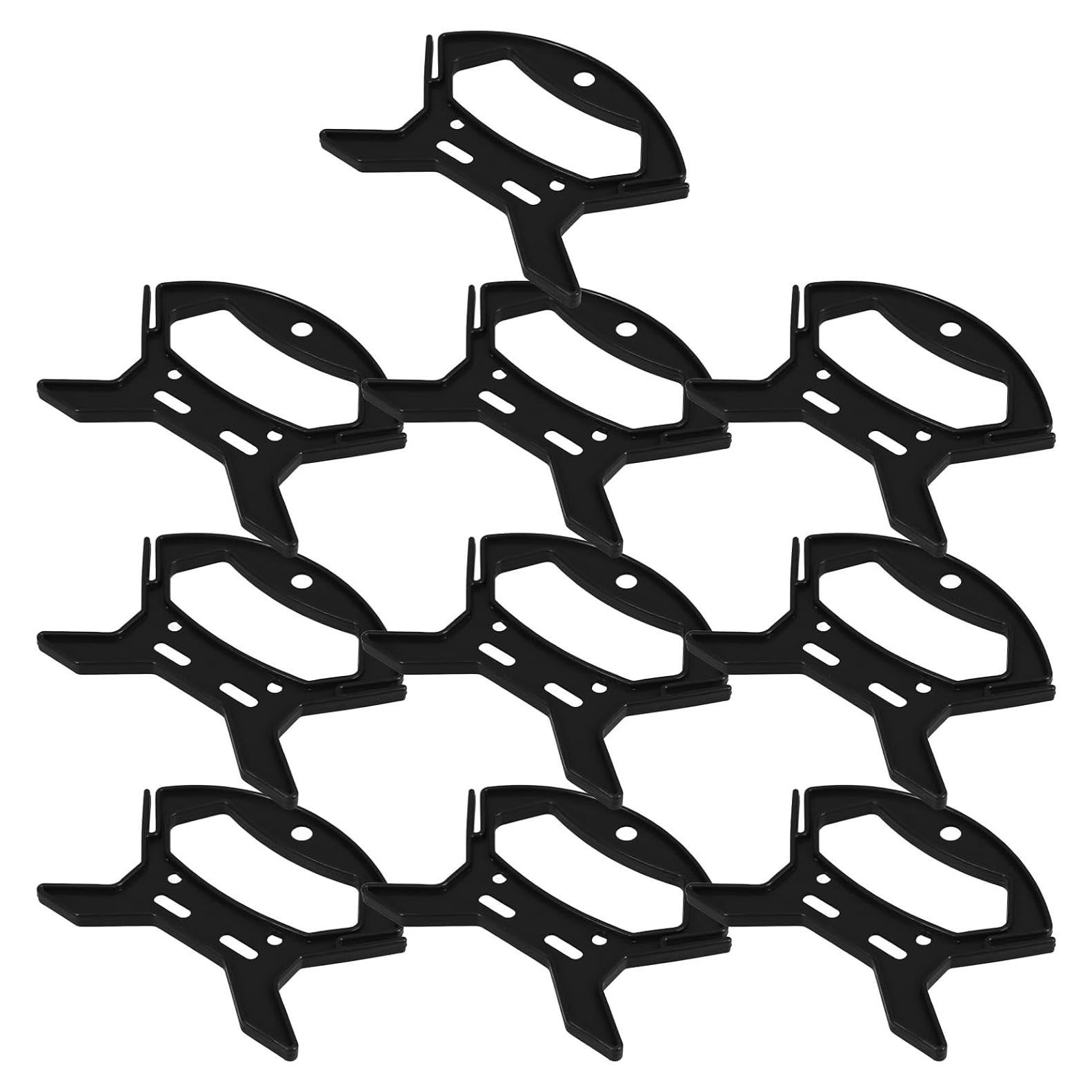 Enrollador de Cuerda TUESMEILL 10 Piezas 10.9x9.1cm Negro