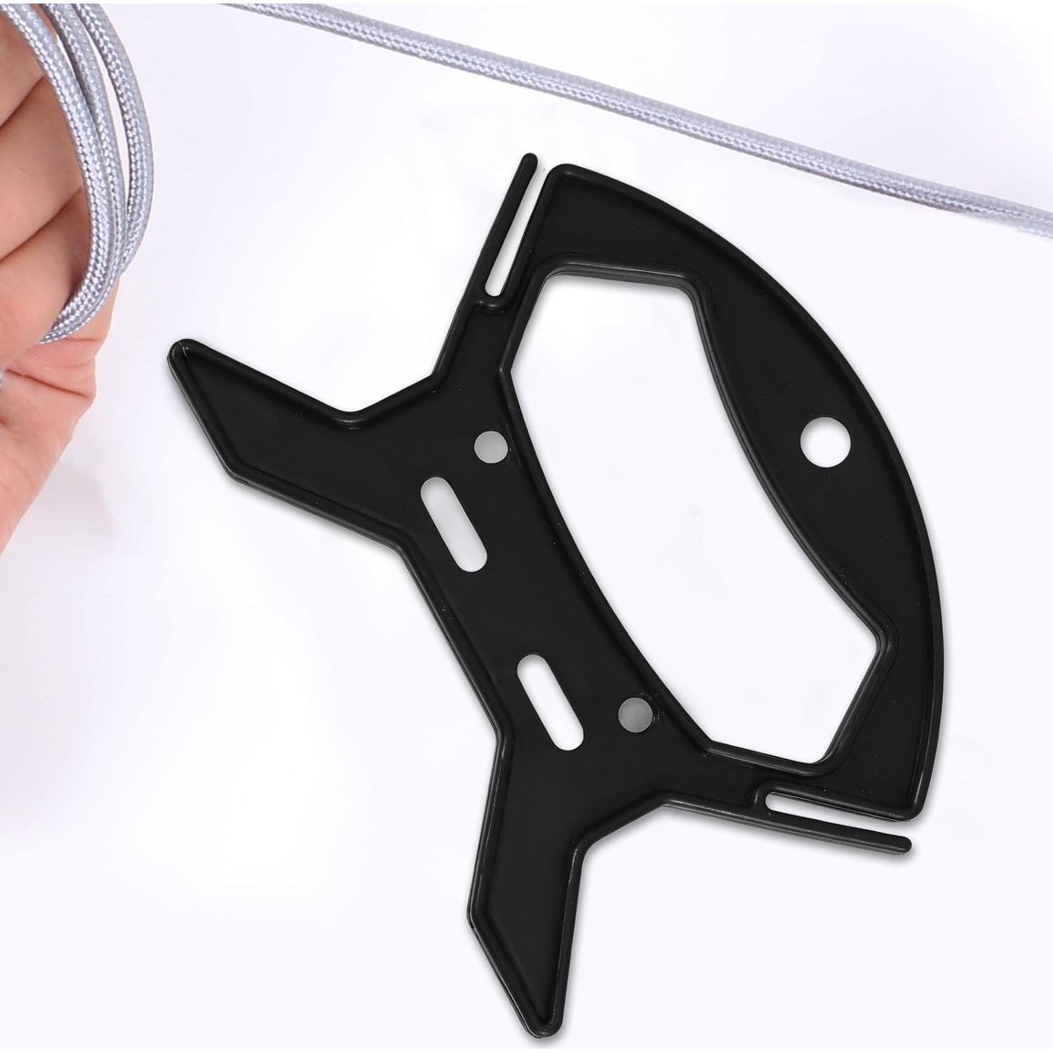 Enrollador de Cuerda TUESMEILL 10 Piezas 10.9x9.1cm Negro