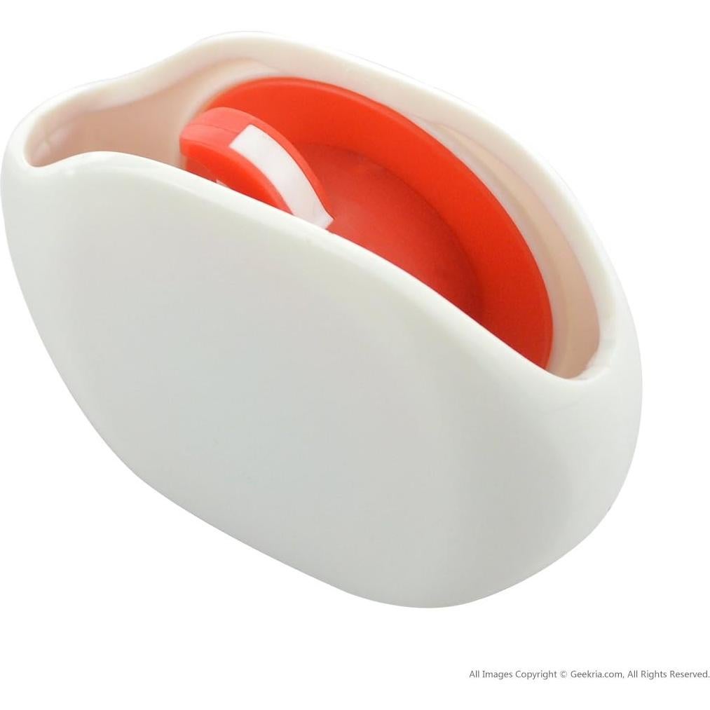 Caja de Almacenamiento para Auriculares in-Ear Geekria Blanco