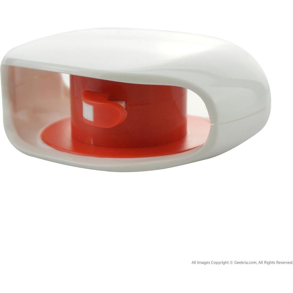 Caja de Almacenamiento para Auriculares in-Ear Geekria Blanco