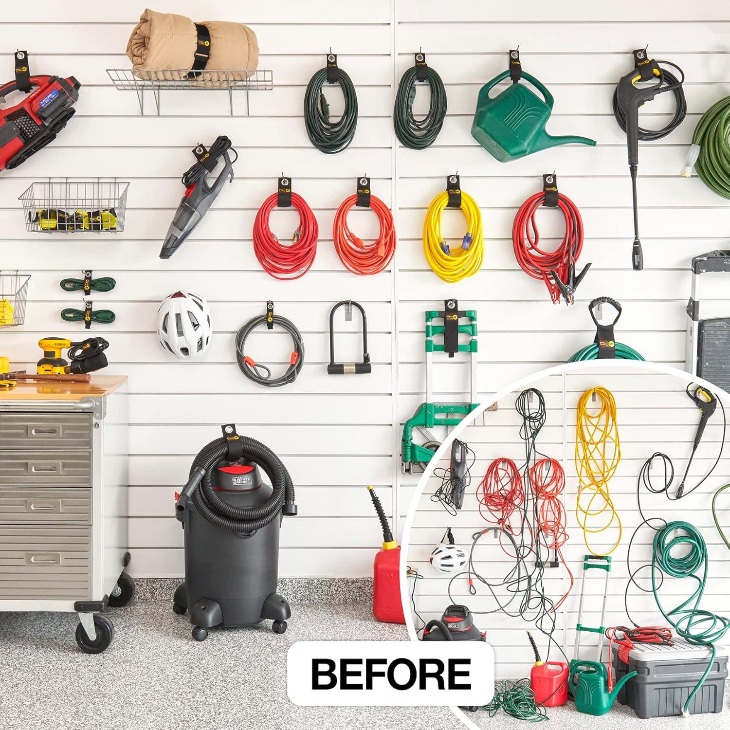 Correa de Almacenamiento Wrap-It 28" Naranja Brillante - 2 Piezas