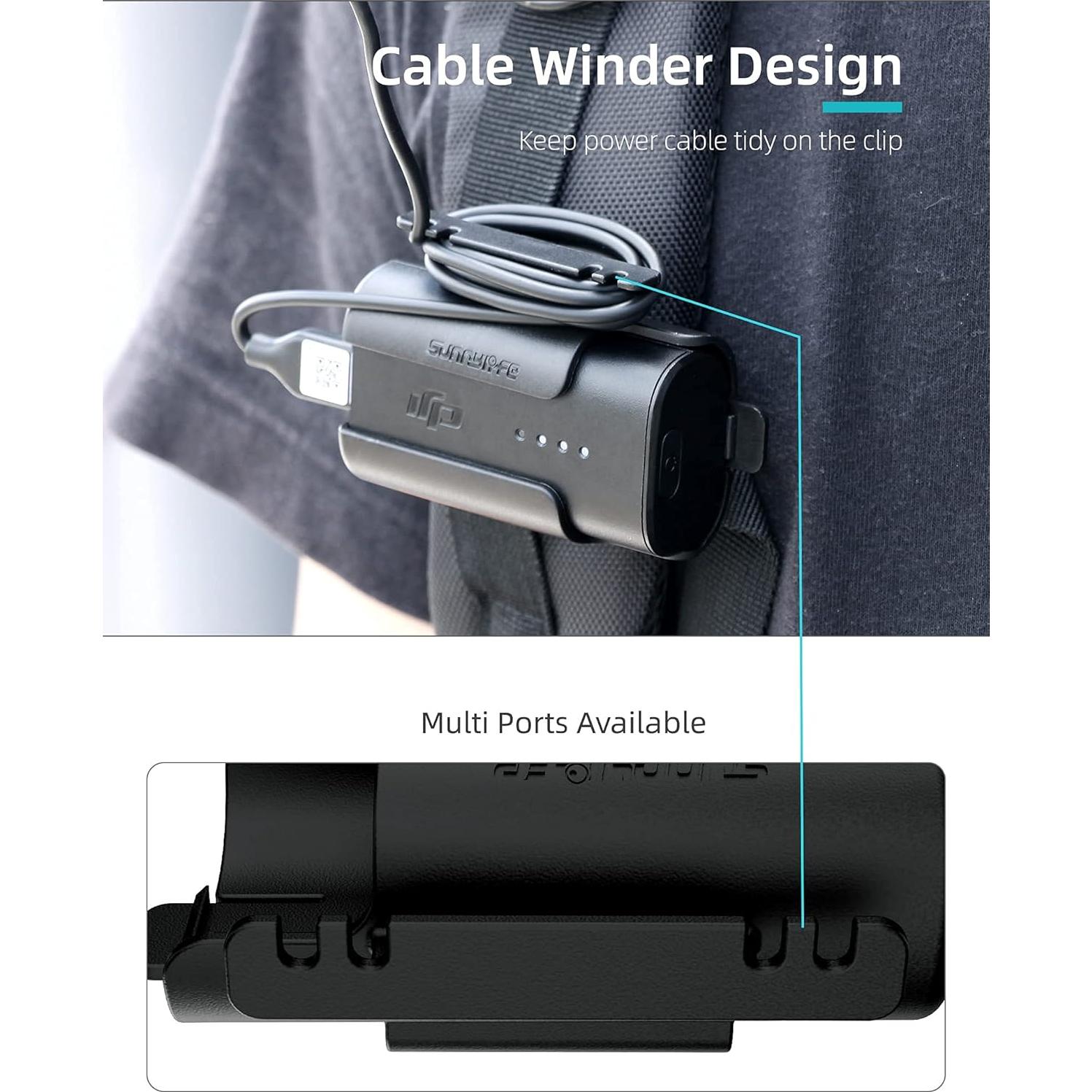 Clip de Batería BTG para Gafas DJI FPV V2 y Avata 2