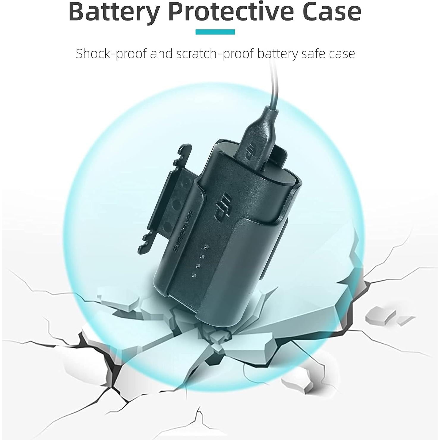 Clip de Batería BTG para Gafas DJI FPV V2 y Avata 2