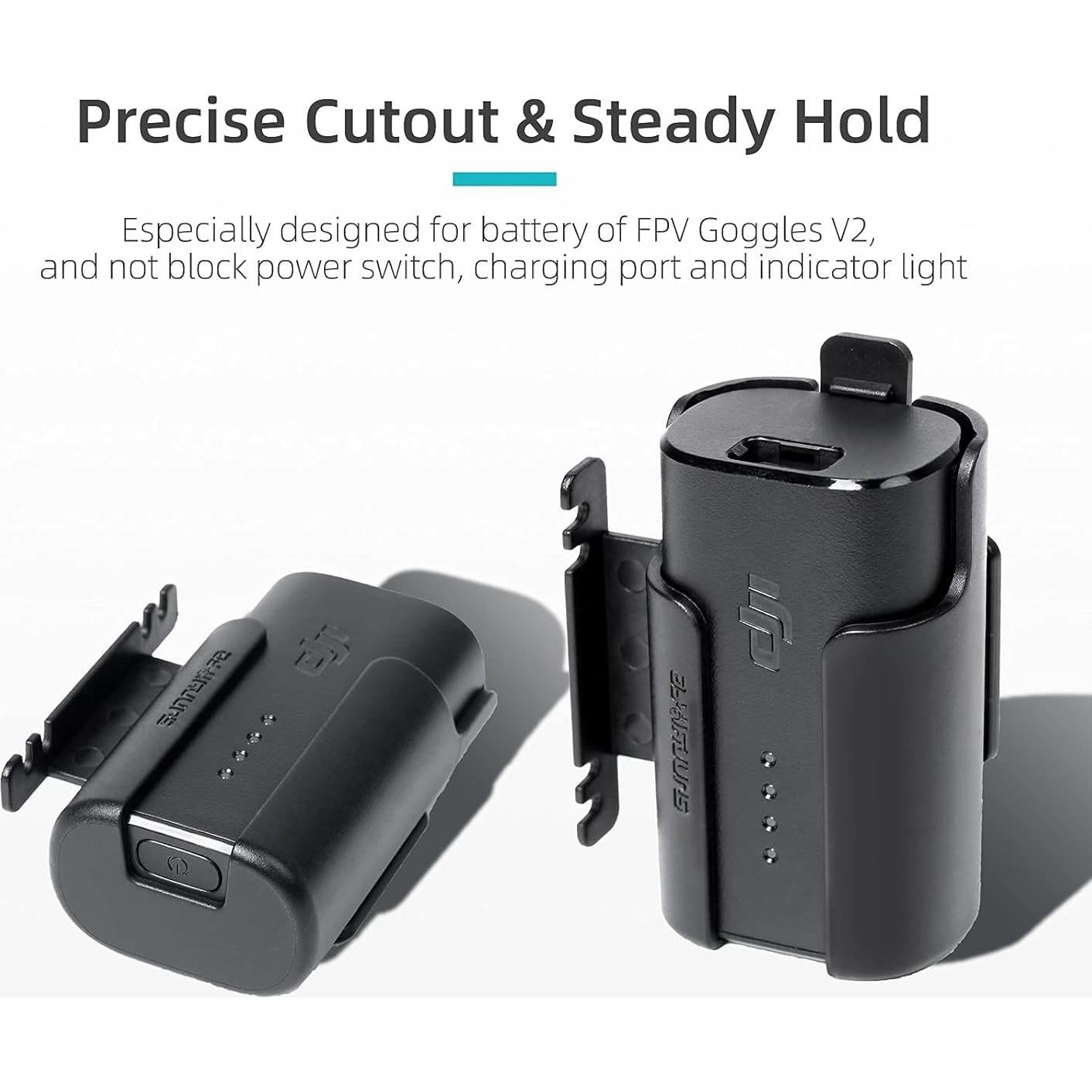 Clip de Batería BTG para Gafas DJI FPV V2 y Avata 2