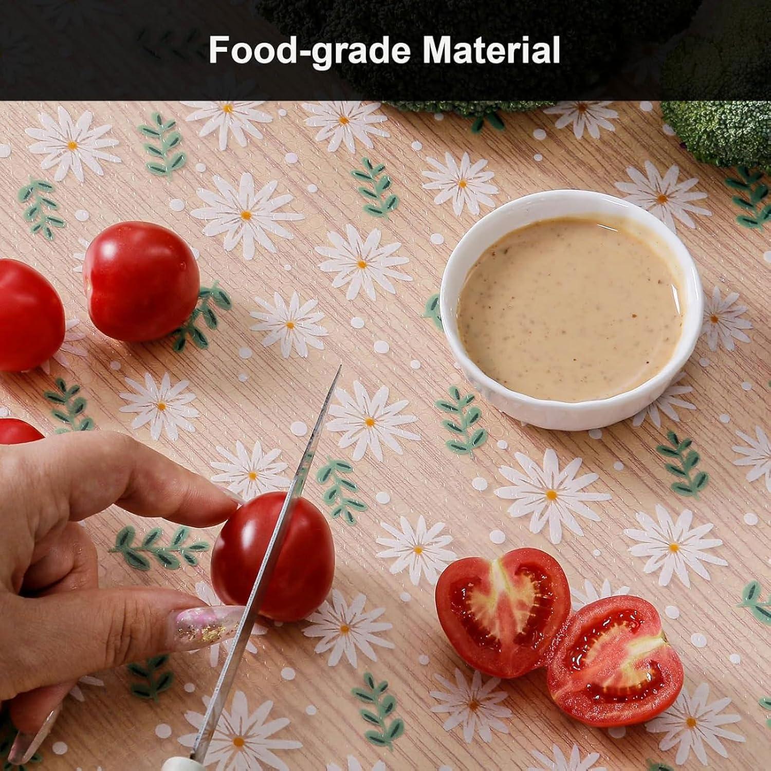 Forro de Estante Cooyes 30x300 cm EVA Antideslizante Floral