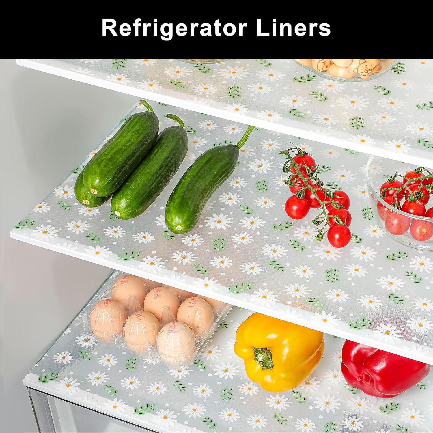 Forro de Estante Cooyes 30x300 cm EVA Antideslizante Floral