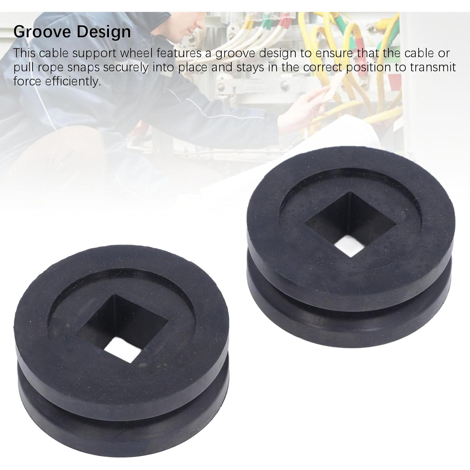 Rueda de Conducción de Soporte de Cable Xiuganpo 2 Pcs