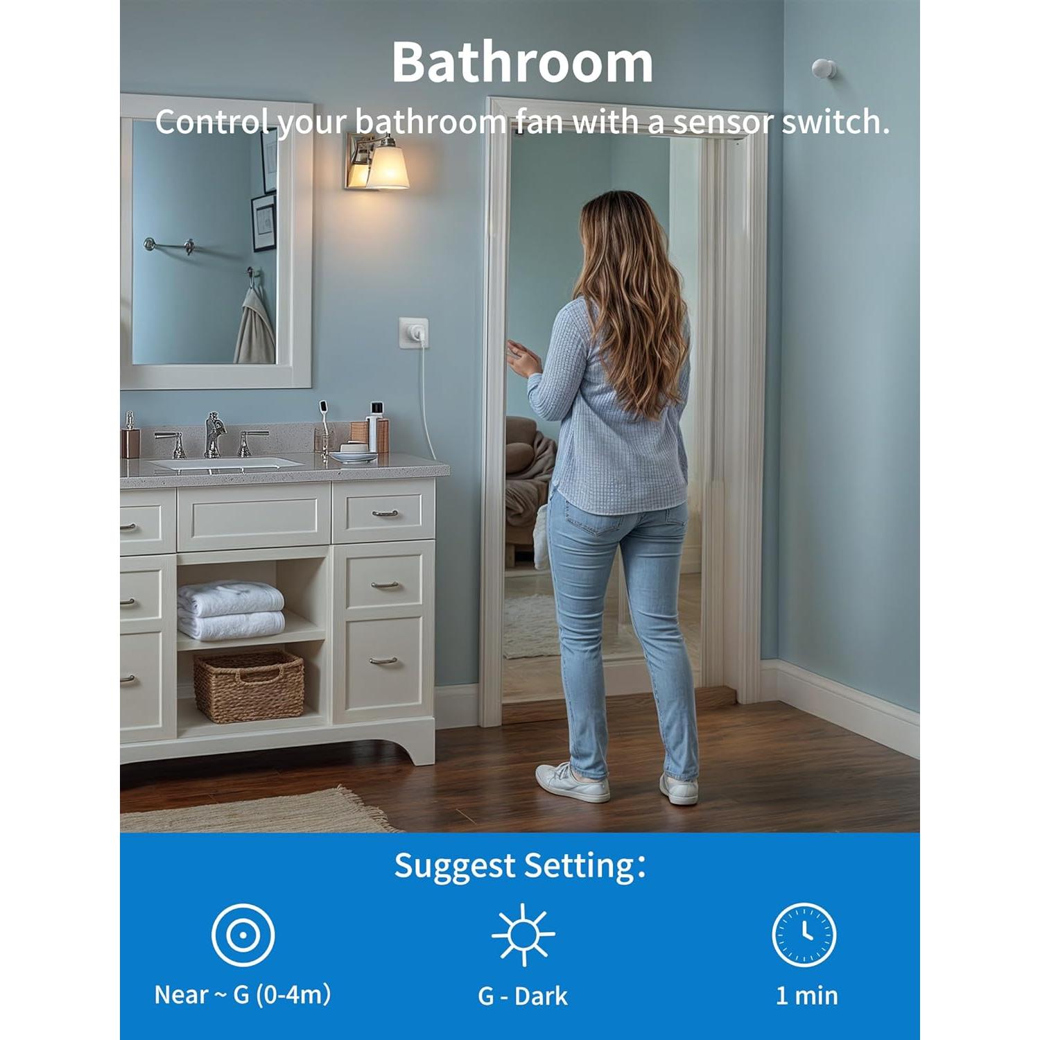 Sensor de Movimiento Inalámbrico ISyncPlug XNS-06 2000W