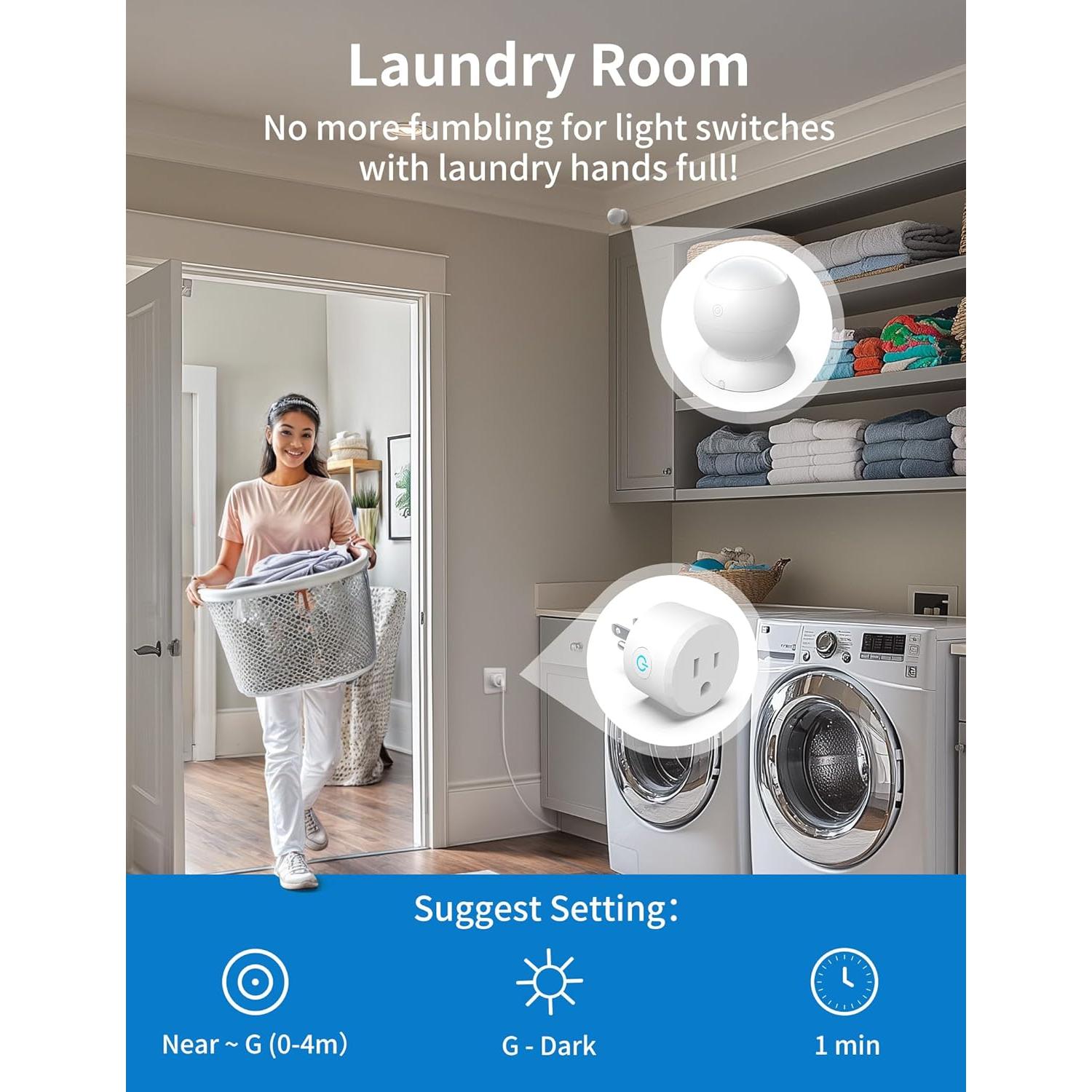 Sensor de Movimiento Inalámbrico ISyncPlug XNS-06 2000W