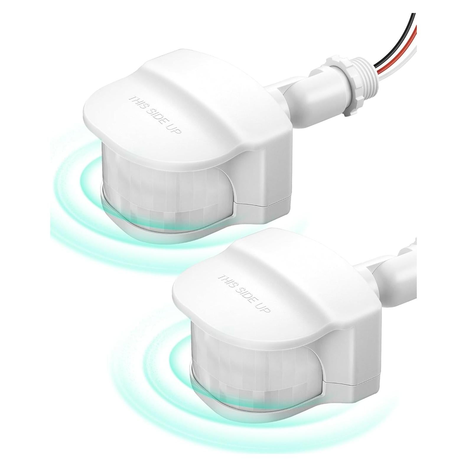 Sensor de Movimiento EDISHINE 240° Ajustable 2 Pack