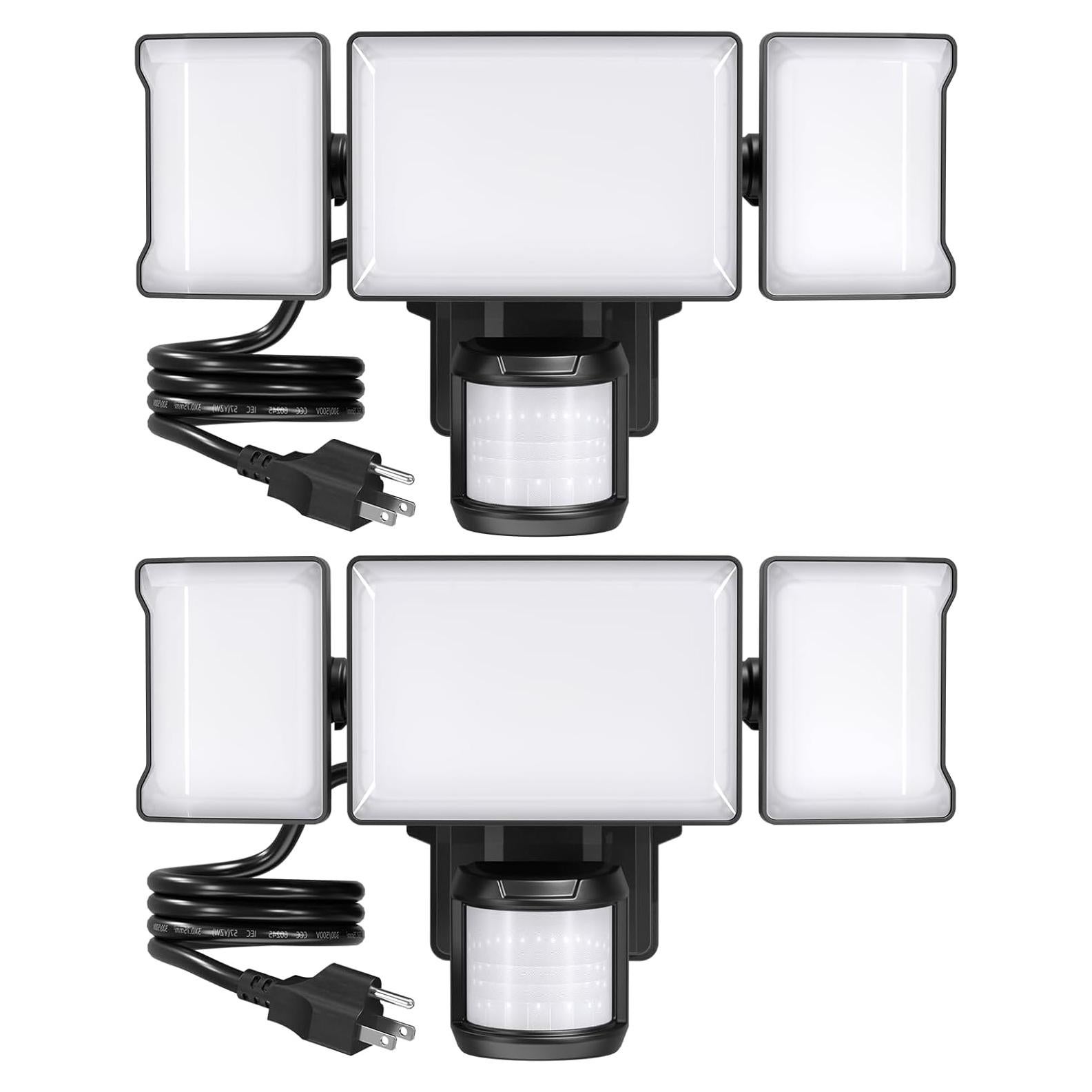 Luz de Inundación LED Olafus 75W con Sensor de Movimiento, 7500LM