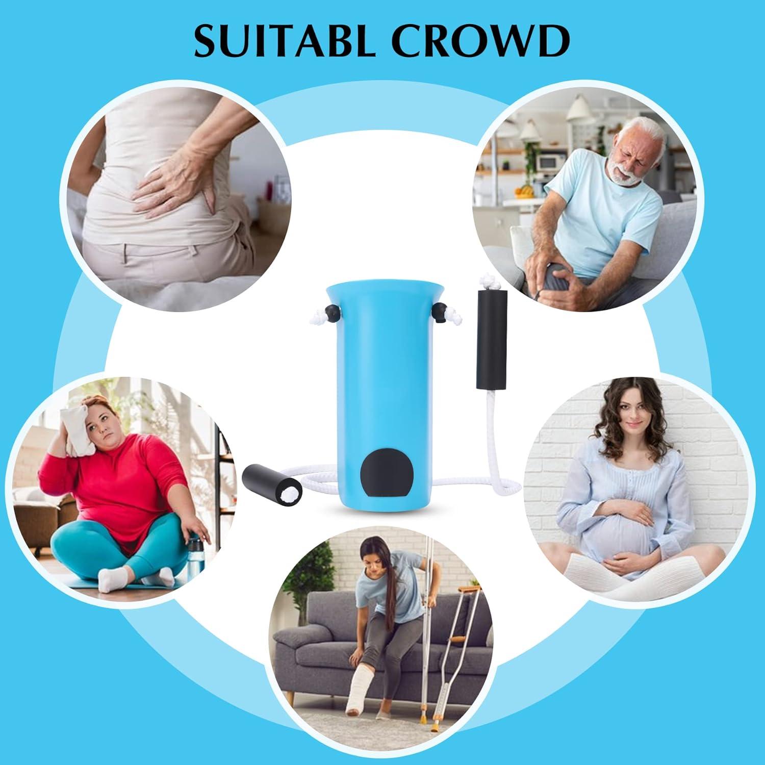 Ayudante de Calcetines NewGra Azul 10 cm para Ancianos