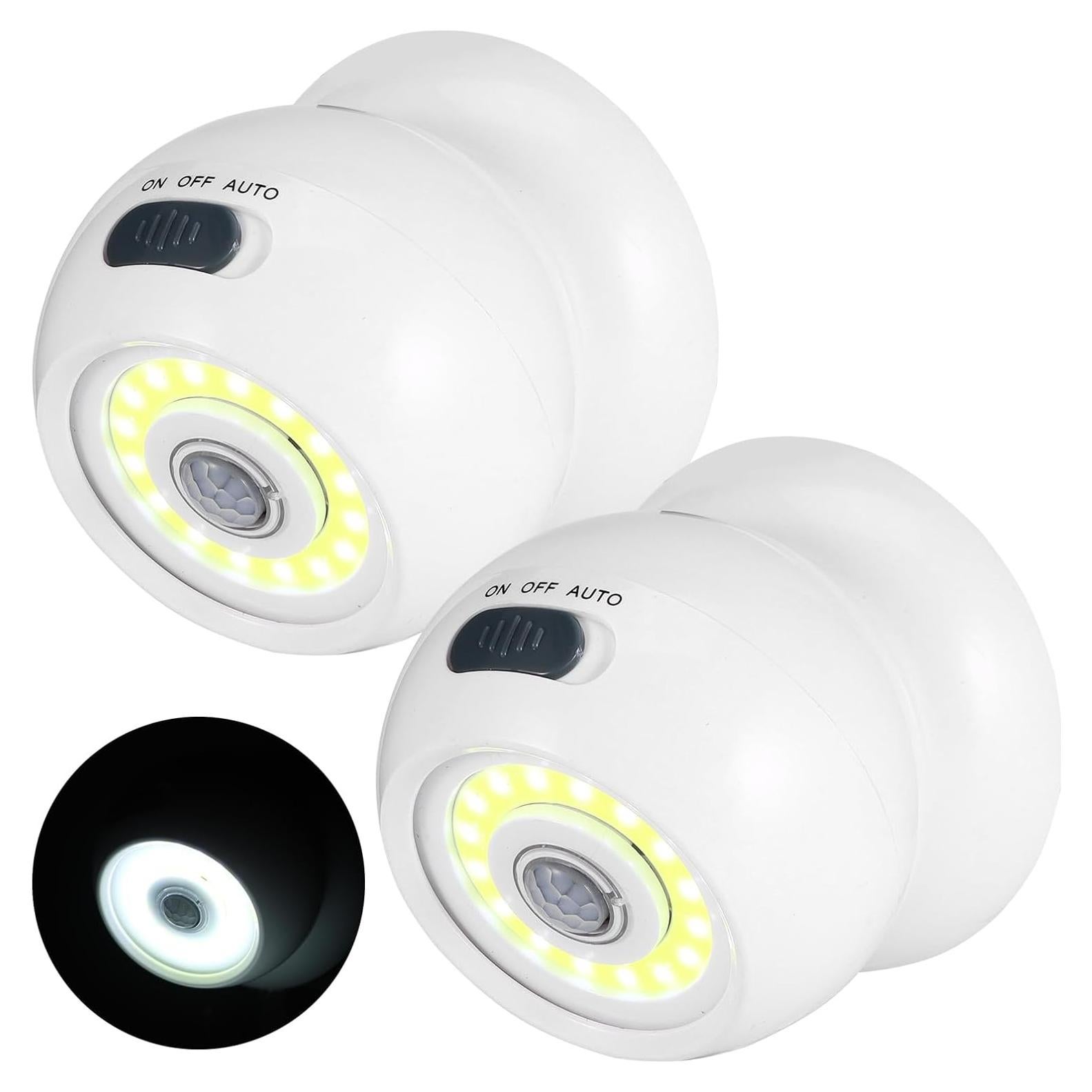 Luces Exteriores LemonBest con Sensor de Movimiento - Paquete de 2