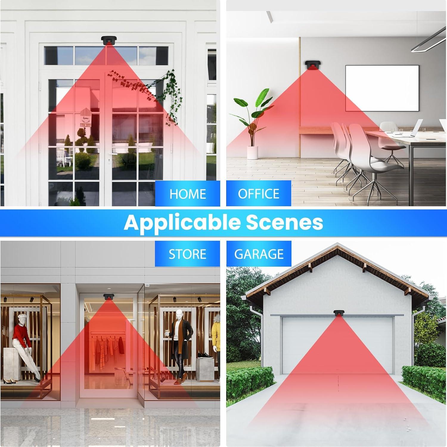 Alarma Inalámbrica Bistee ZJ-03-UK con Sensor de Movimiento