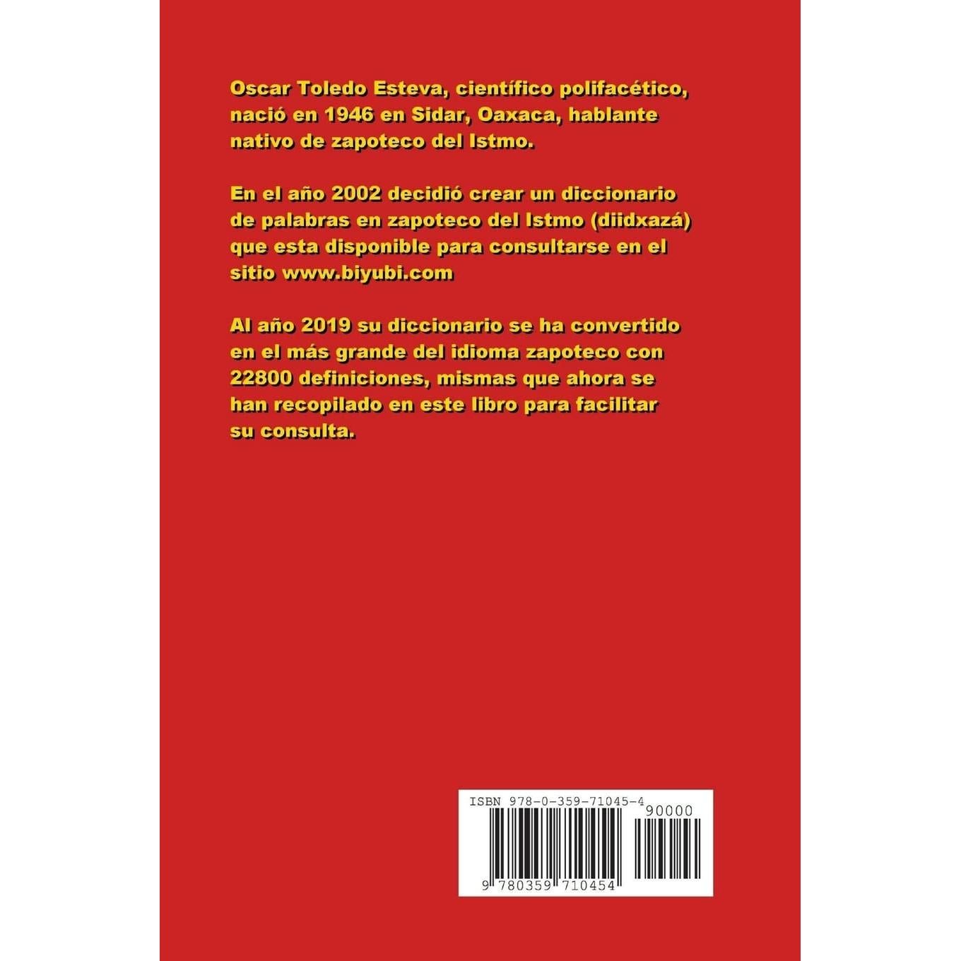 Diccionario del zapoteco istmeño a español (Spanish Edition)