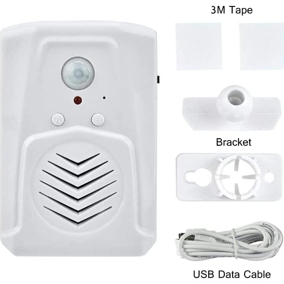 Sensor de Movimiento PIR con Altavoz USB XYszpcgs - Audio Personalizable