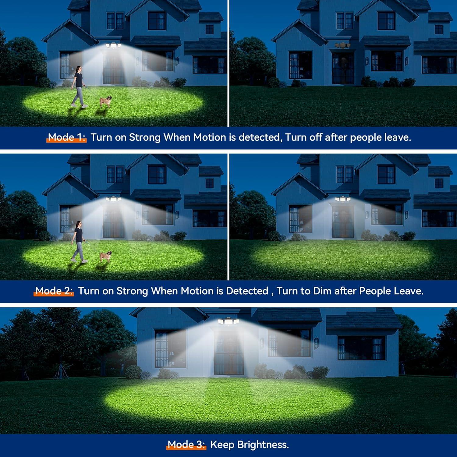 Foco LED de Inundación 65W PURICH con Sensor de Movimiento