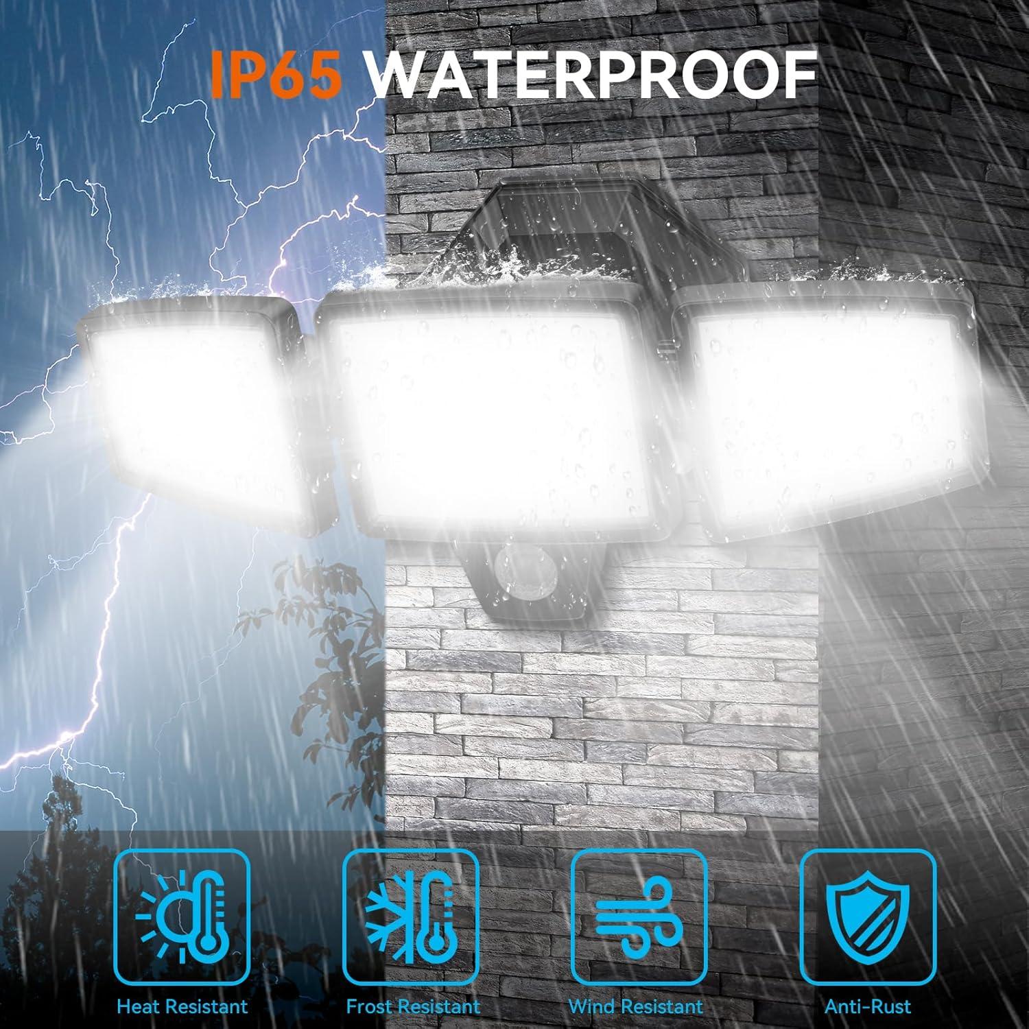 Foco LED de Inundación 65W PURICH con Sensor de Movimiento