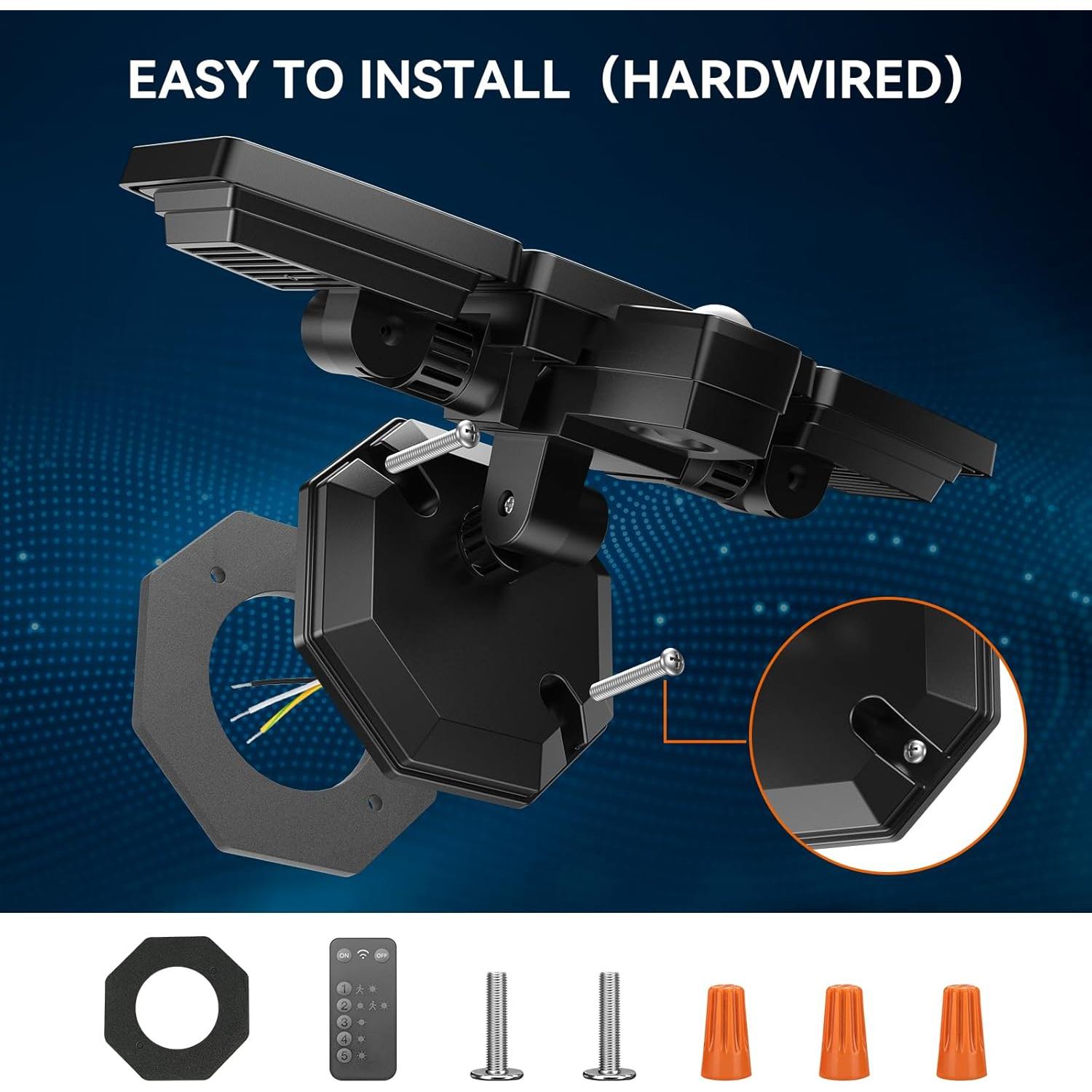 Foco LED de Inundación 65W PURICH con Sensor de Movimiento