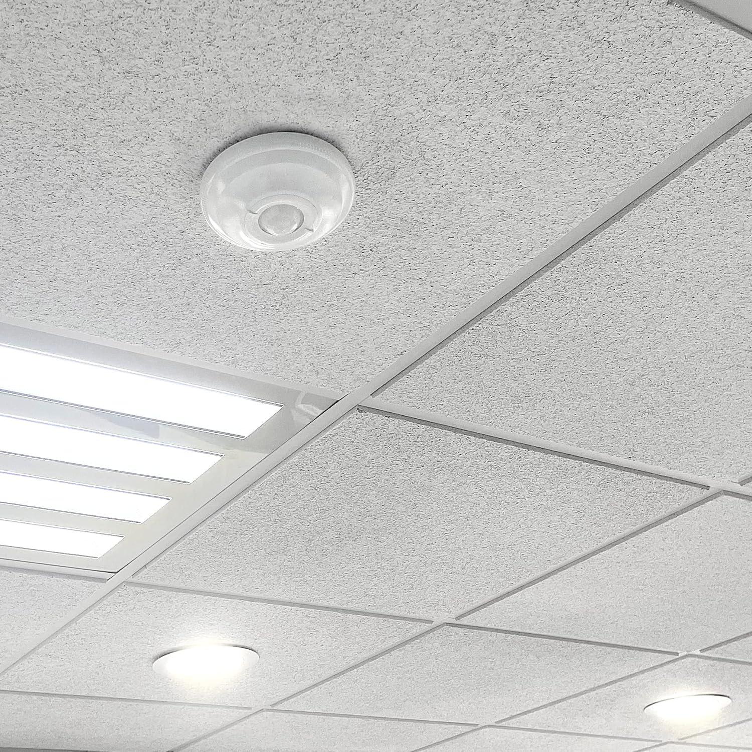 Sensor de Movimiento PIR Maxxima 360° Montaje Techo 4.57m