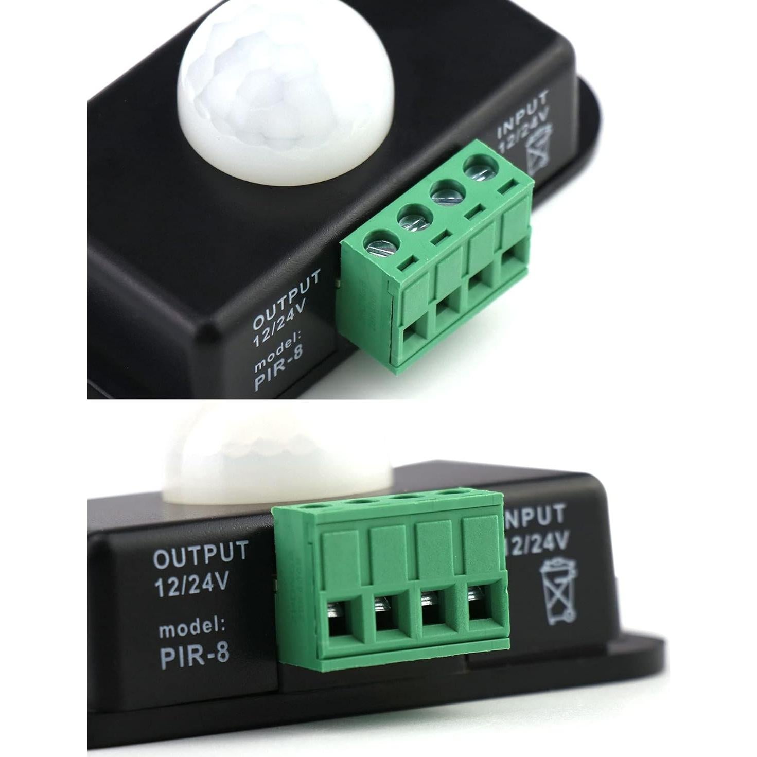 Interruptor LED con Sensor de Movimiento QWORK 12-24V 6A