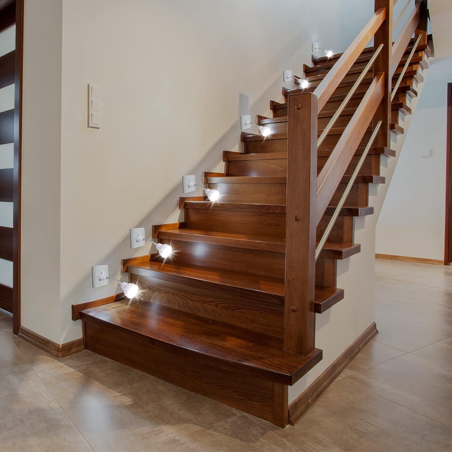 Yahenda 3 Pack Luz Nocturna LED Sensor Movimiento E27/B22