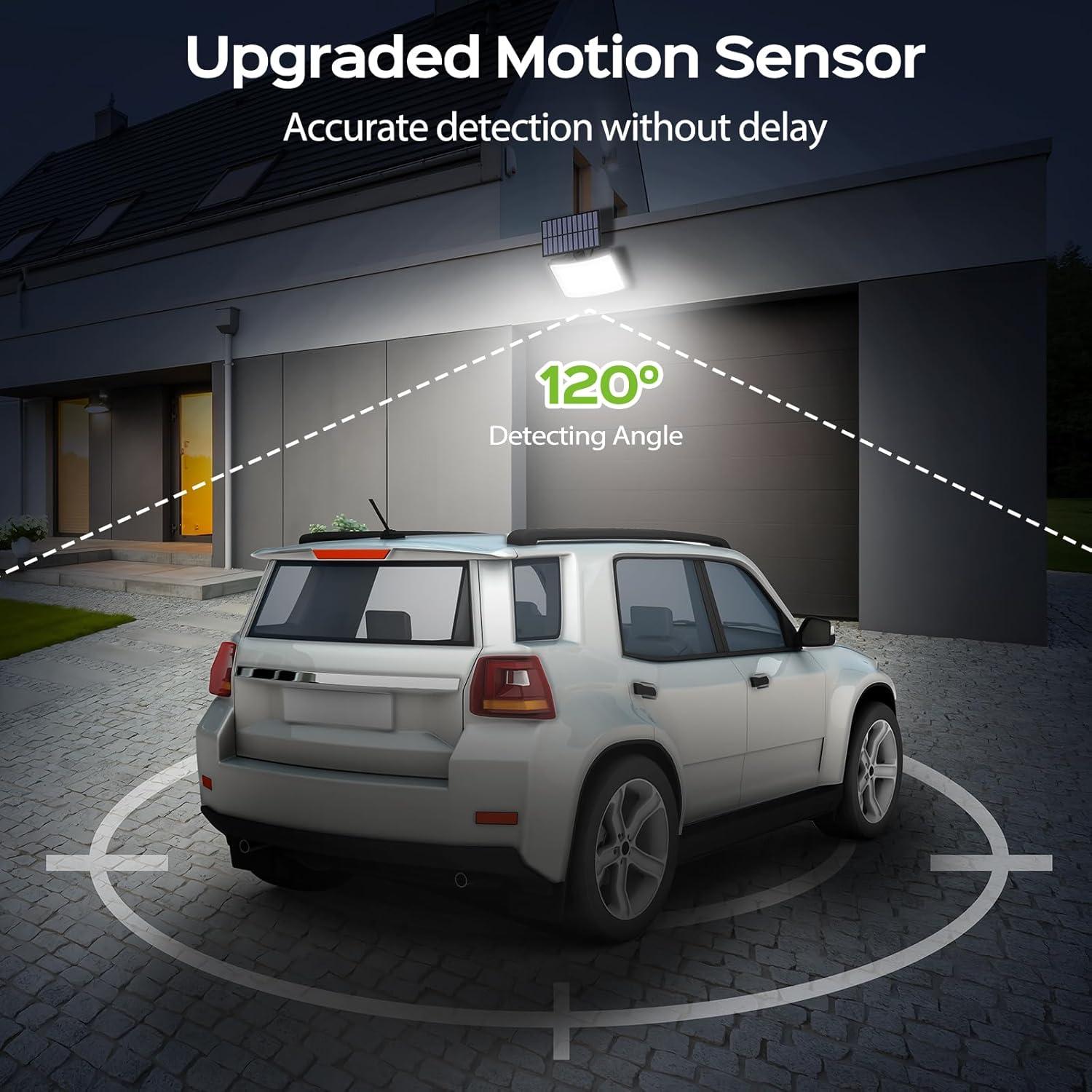 Luces Solares Adiding 202 LEDs con Control Remoto 2 Paquete