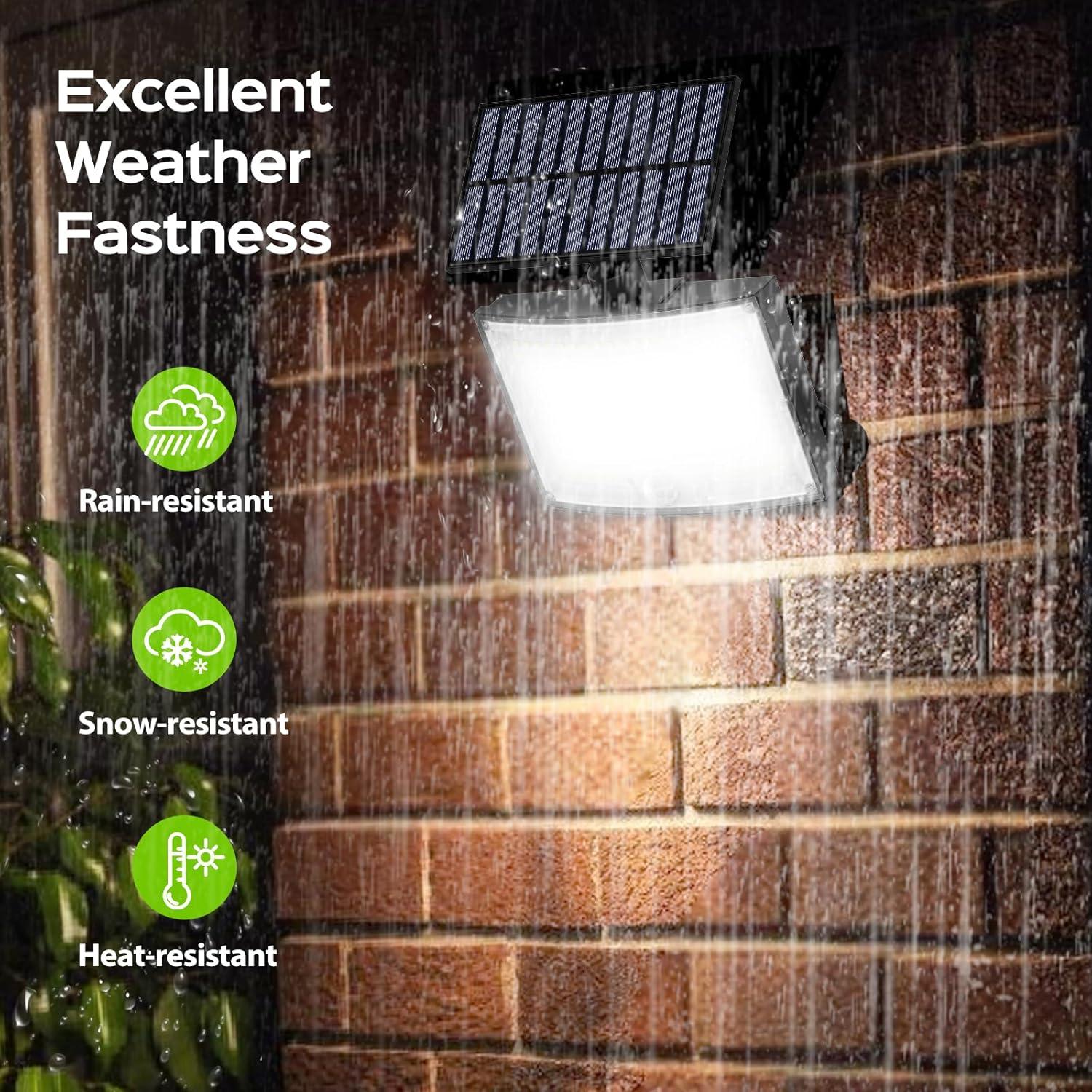 Luces Solares Adiding 202 LEDs con Control Remoto 2 Paquete