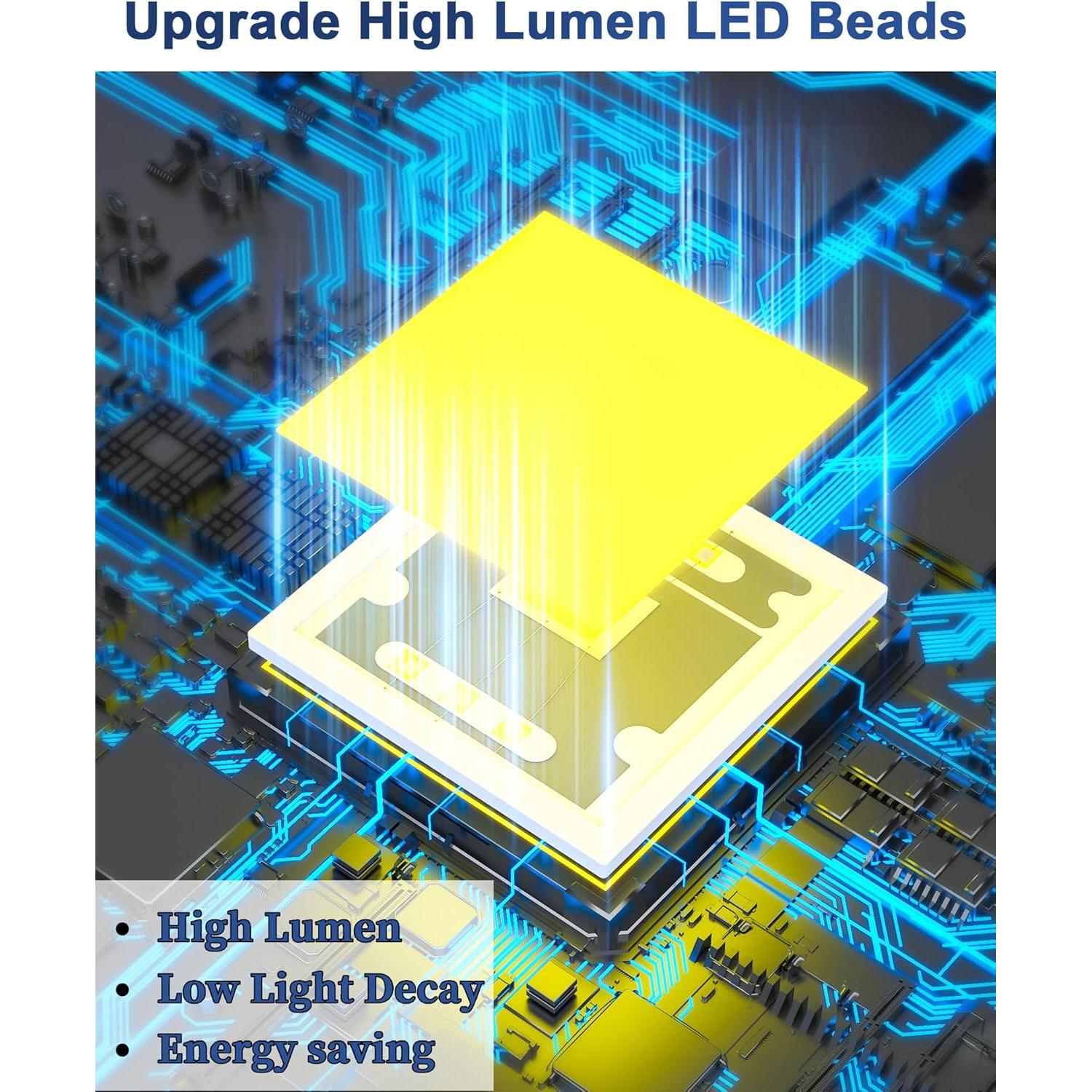 Luces Solares de Calle JAYNLT Y-12000W 6500K IP67 900000LM