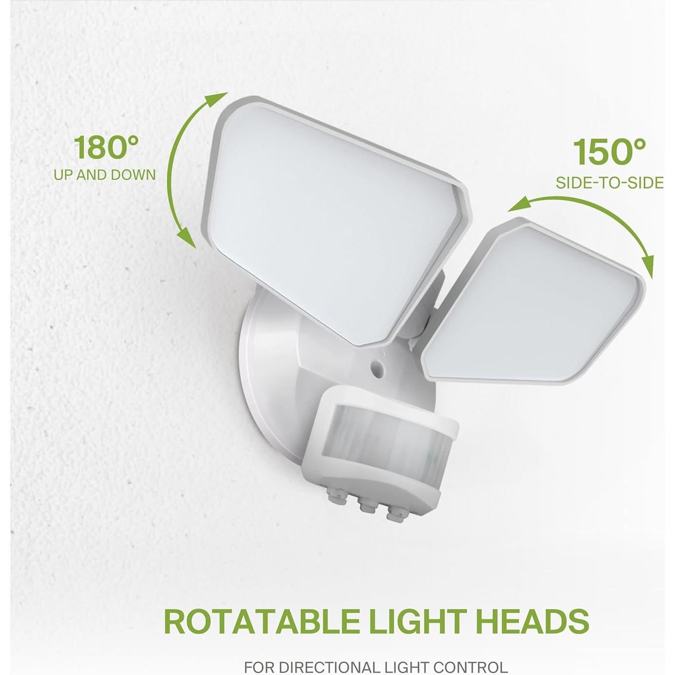 Luz de Inundación LED ASD 20W con Sensor de Movimiento 5CCT