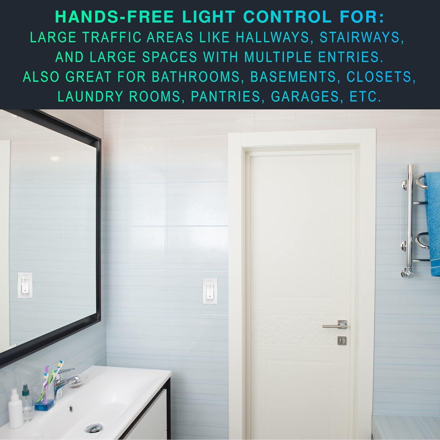 Interruptor de Luz con Sensor de Movimiento EverElectrix - 2 Piezas