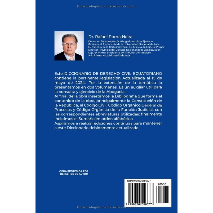 Diccionario de Derecho Civil Ecuatoriano Vol. II (Spanish Edition)