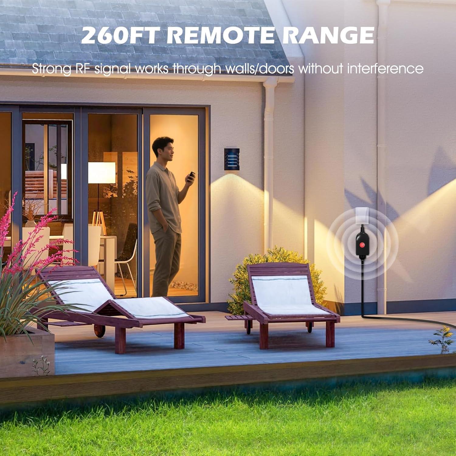 Enchufe Inalámbrico SURNICE con Control Remoto 15A 79.83m