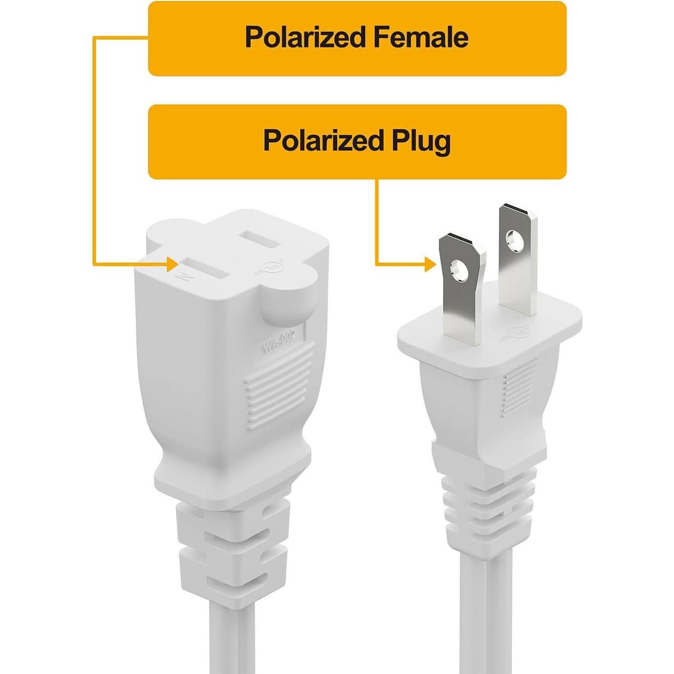 Cable de Extensión con Interruptor PluGrand 1.83m Blanco 12A
