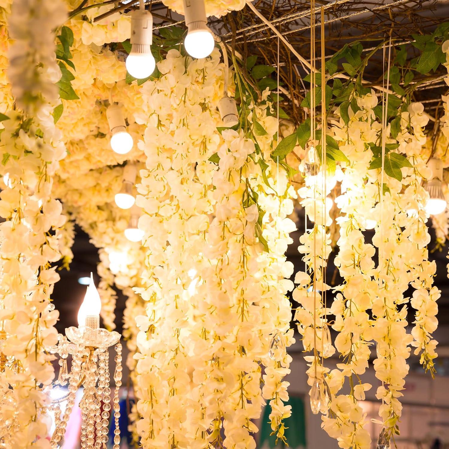 Cordón de Luz Colgante Zarnicy 4.88 m E26/E27 Blanco 2 Paquete