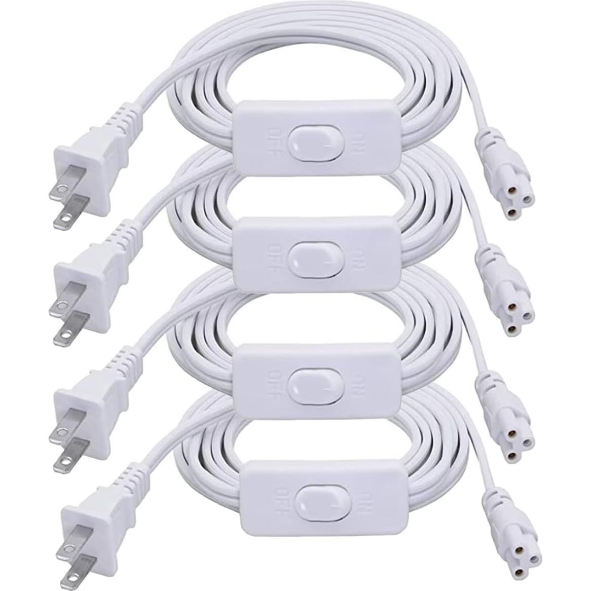 Cable de Extensión LED T5/T8 con Interruptor 1.8M - RKOZCSTA