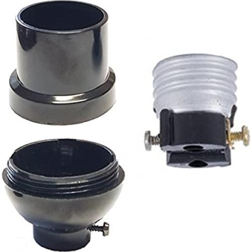 Kit de cableado para lámpara de mesa B&P negro 2.44m