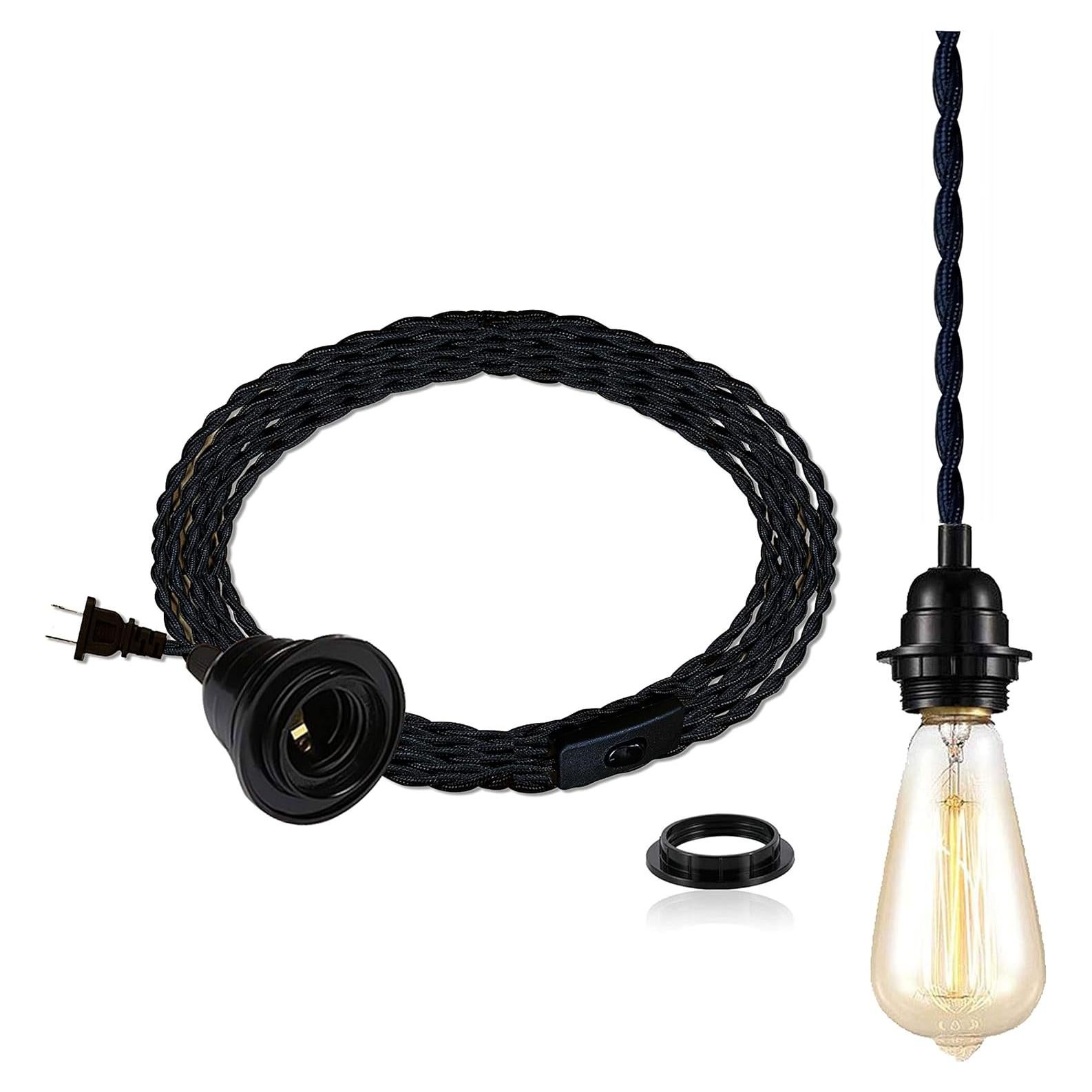 Kit de Luz Colgante DIY YIKEGE LICHT 4.57m Estilo Vintage