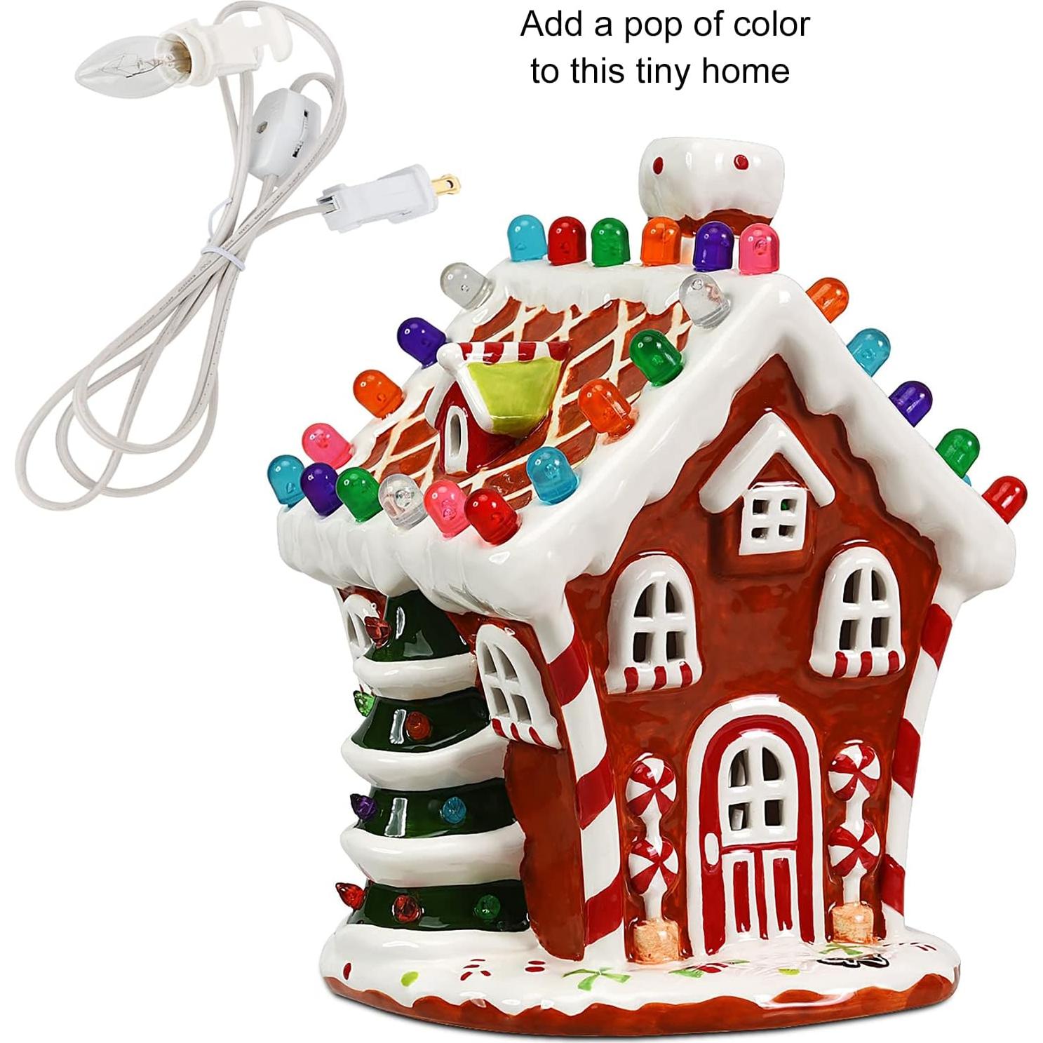 Juego de 4 Cuerdas de Luz C7 Goothy 1.83m con Bombillas